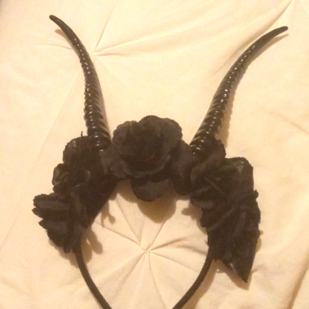 Maleficent costume headress